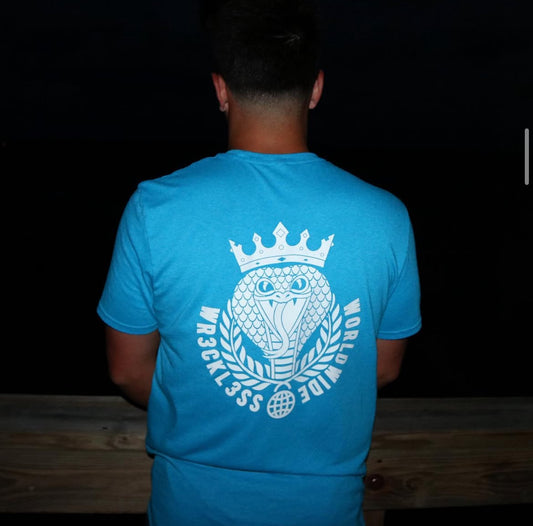 Classic Logo Tee Blue/White