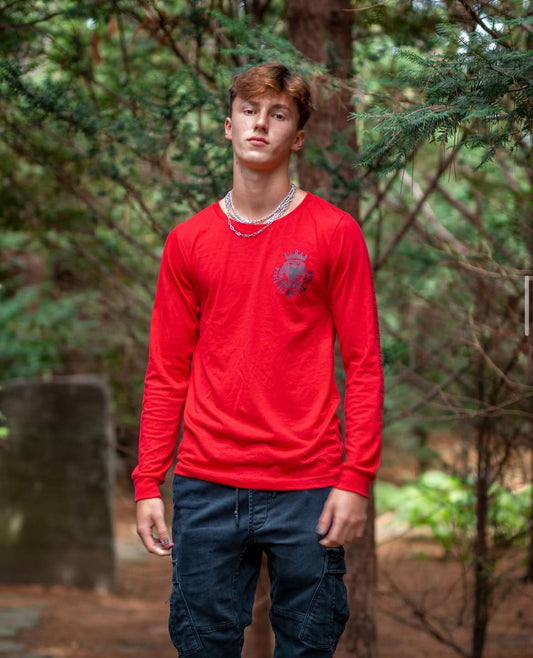 WR3CKLINE Long Sleeve Red/Black
