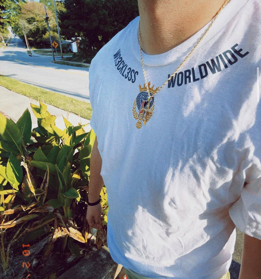 Classic Logo tee Gold/Gray