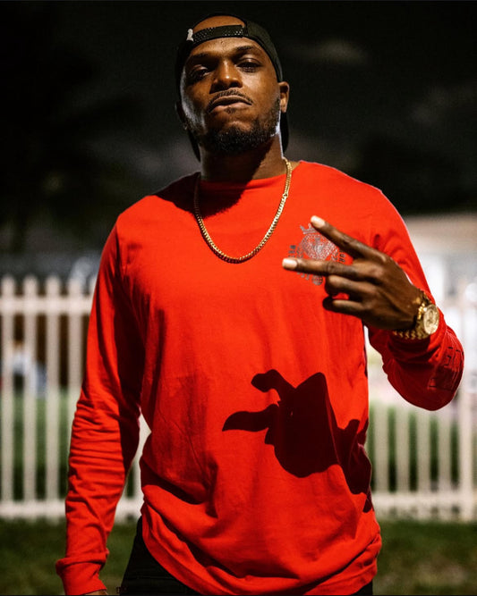 WR3CKLINE Long Sleeve Red/Black